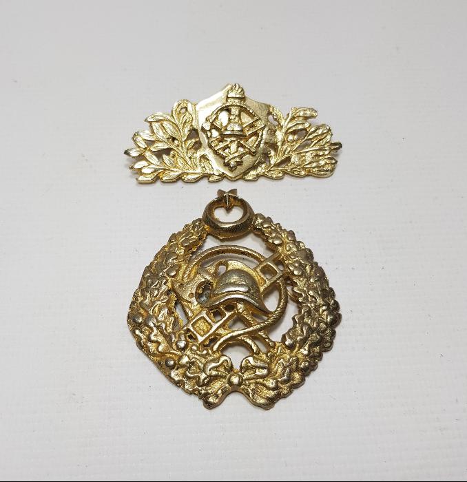 ESKİ İTFAİYECİ ROZET VE BRÖVE