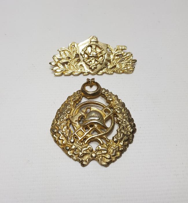 ESKİ İTFAİYECİ ROZET VE BRÖVE