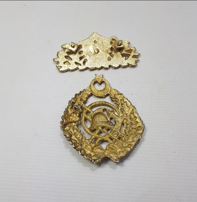 ESKİ İTFAİYECİ ROZET VE BRÖVE