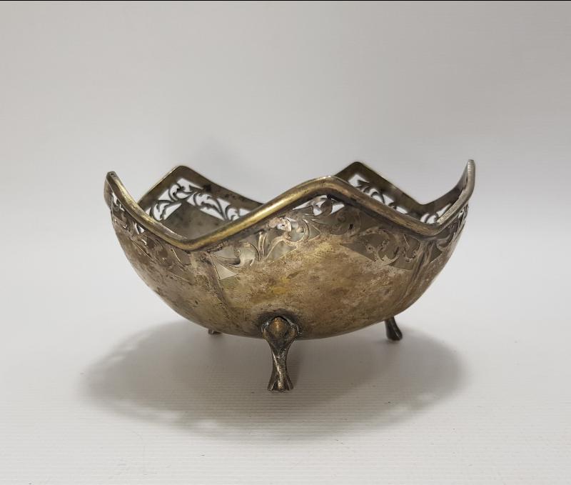 KIL TESTERE İŞÇİLİKLİ GÜMÜŞ ŞEKERLİK