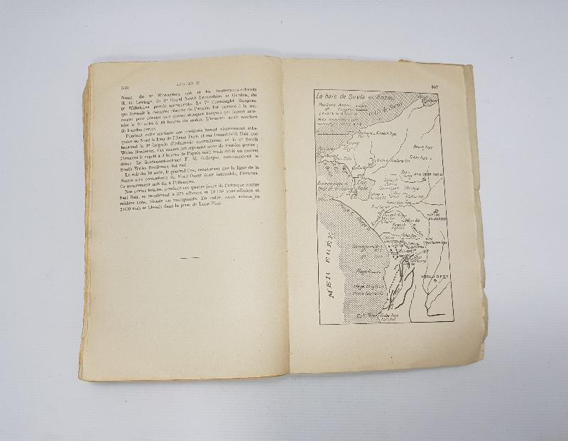 1929 TARİHLİ FRANSIZCA ÇANAKKALE SAVAŞI KİTABI