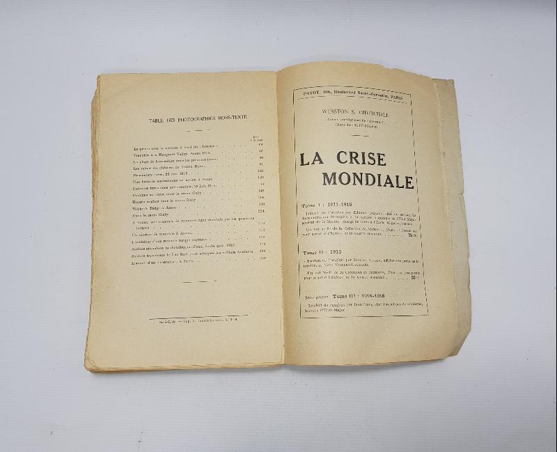 1929 TARİHLİ FRANSIZCA ÇANAKKALE SAVAŞI KİTABI