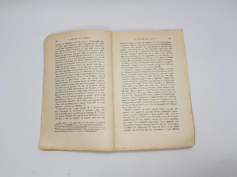 1929 TARİHLİ FRANSIZCA ÇANAKKALE SAVAŞI KİTABI