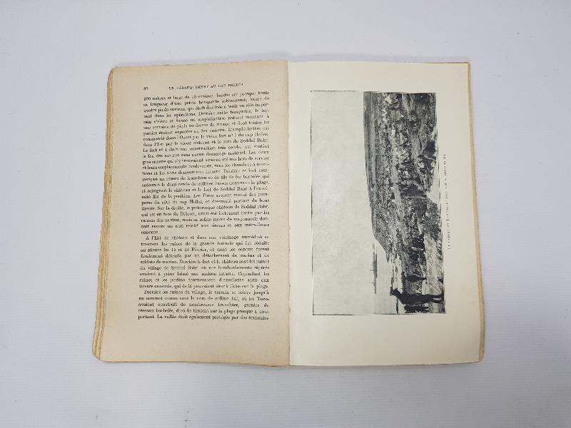 1929 TARİHLİ FRANSIZCA ÇANAKKALE SAVAŞI KİTABI