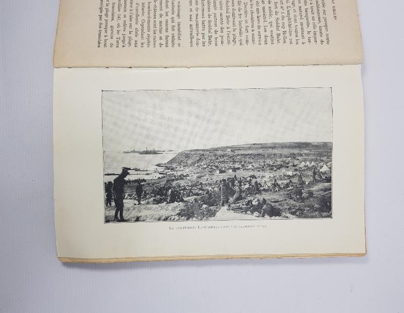 1929 TARİHLİ FRANSIZCA ÇANAKKALE SAVAŞI KİTABI