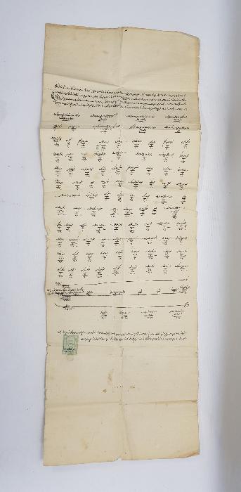 OSMANLI DÖNEMİ EL YAZMA HÜCCET - KADI KARARI 
