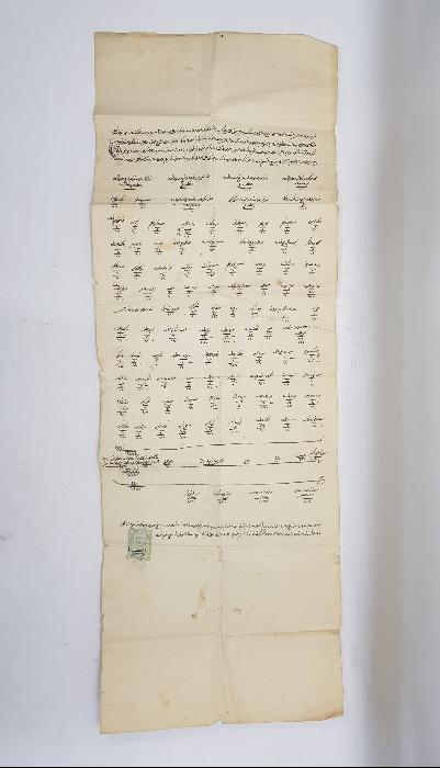 OSMANLI DÖNEMİ EL YAZMA HÜCCET - KADI KARARI 