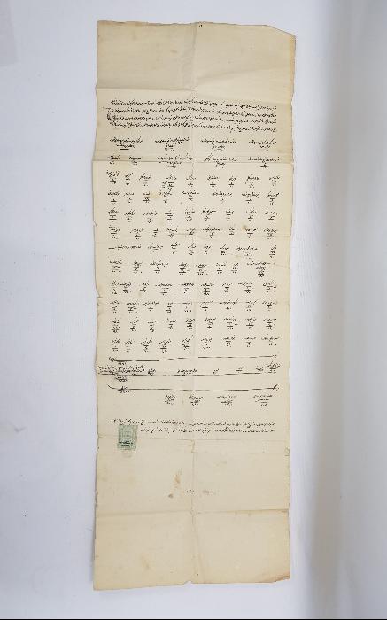 OSMANLI DÖNEMİ EL YAZMA HÜCCET - KADI KARARI 