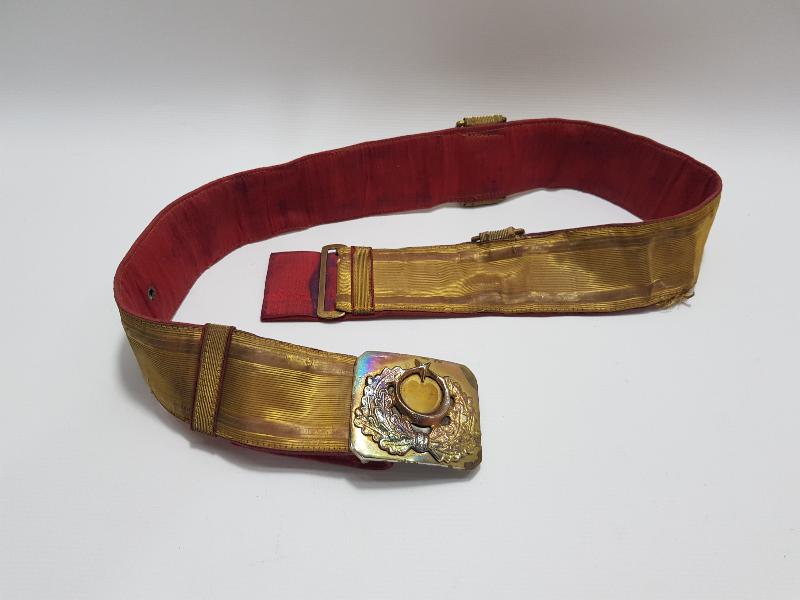 ALTIN SIRMA SUBAY KEMERİ 