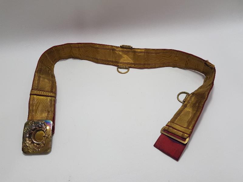 ALTIN SIRMA SUBAY KEMERİ 