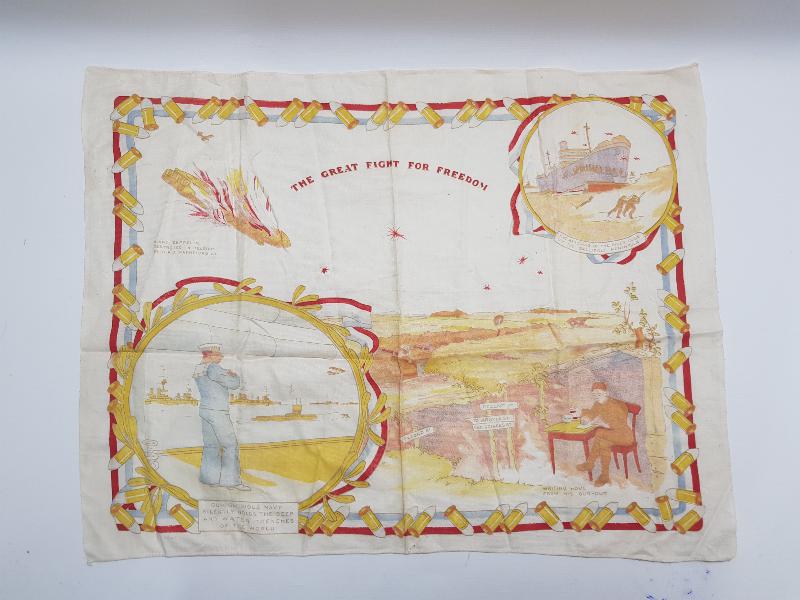 1. DÜNYA SAVAŞI İTTİFAK MENDİL 