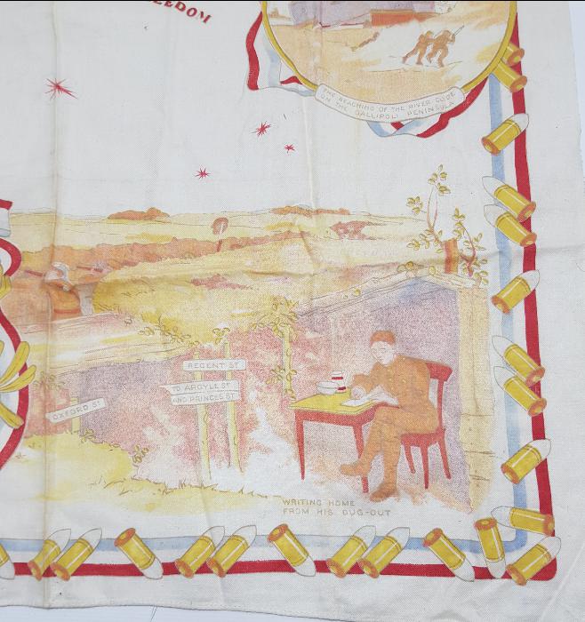 1. DÜNYA SAVAŞI İTTİFAK MENDİL 