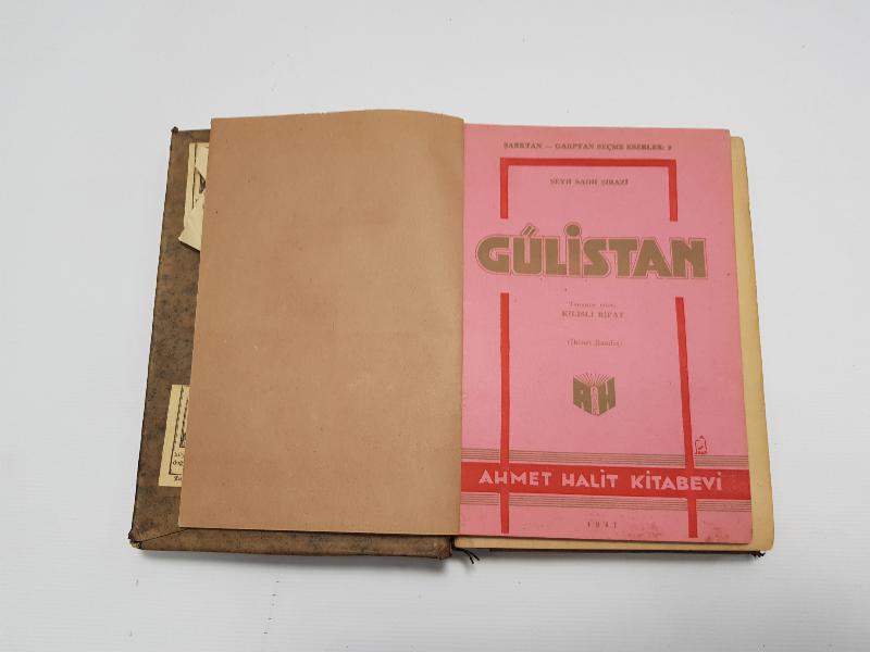 1941 KİLİSLİ RIFAT: ŞEYH SAİDİ ŞİRAZİ - GÜLİSTAN VE BOSTAN