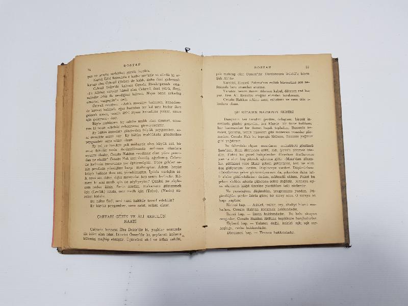 1941 KİLİSLİ RIFAT: ŞEYH SAİDİ ŞİRAZİ - GÜLİSTAN VE BOSTAN