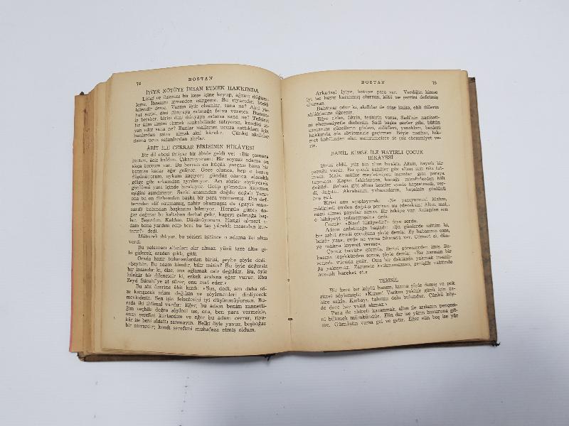 1941 KİLİSLİ RIFAT: ŞEYH SAİDİ ŞİRAZİ - GÜLİSTAN VE BOSTAN