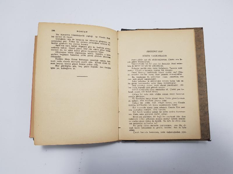 1941 KİLİSLİ RIFAT: ŞEYH SAİDİ ŞİRAZİ - GÜLİSTAN VE BOSTAN