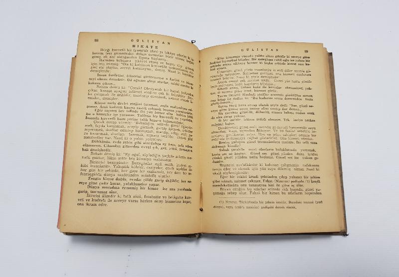 1941 KİLİSLİ RIFAT: ŞEYH SAİDİ ŞİRAZİ - GÜLİSTAN VE BOSTAN