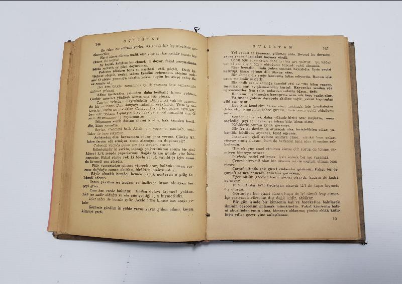 1941 KİLİSLİ RIFAT: ŞEYH SAİDİ ŞİRAZİ - GÜLİSTAN VE BOSTAN