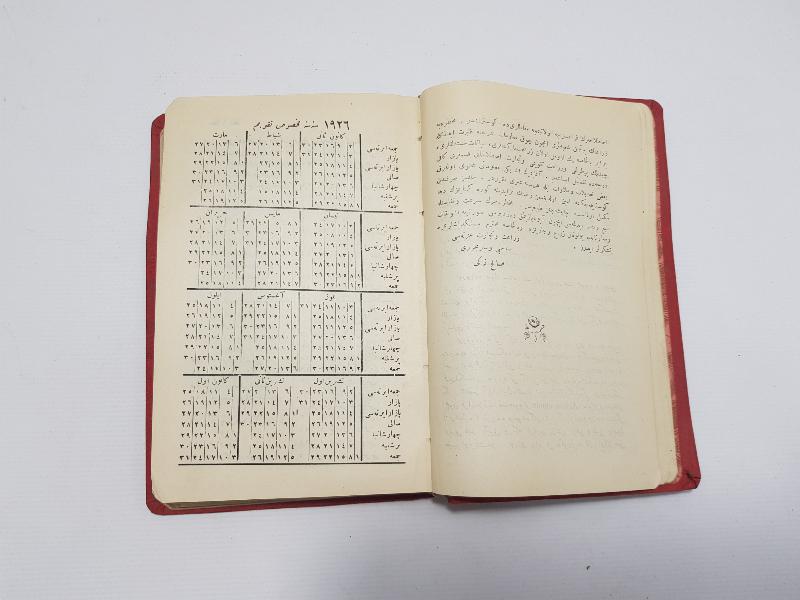 ATATÜRK GÖRSELLİ OSMANLICA KİTAP: 1926 ZİRAAT VE TİCARET MUHTIRASI