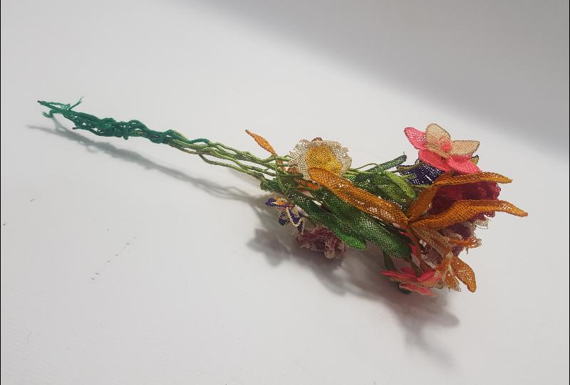 BERGAMA KOZAK YÖRESİ İĞNE OYASI GELİN ÇİÇEĞİ