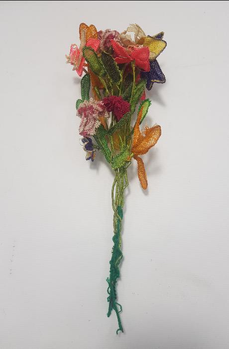 BERGAMA KOZAK YÖRESİ İĞNE OYASI GELİN ÇİÇEĞİ