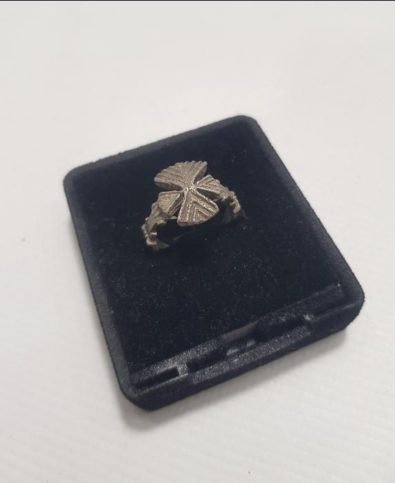 HAÇ GÖRSELLİ GÜMÜŞ BAYAN YÜZÜK