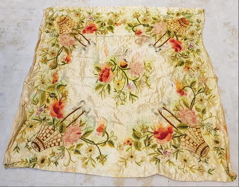 OSMANLI DÖNEMİ ÇOK NADİR RUM İŞİ ÇOCUK DOĞDULUĞU İPEK BOHÇA