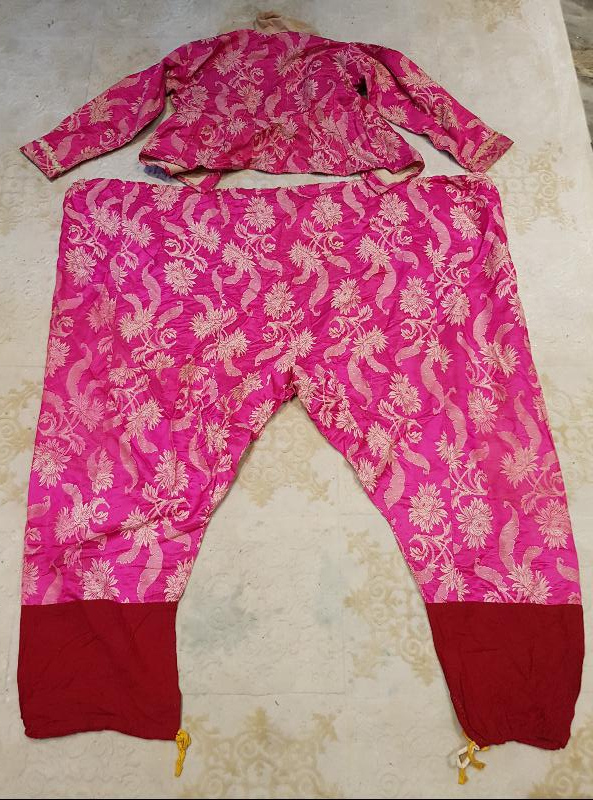 OSMANLI DÖNEMİ ELMASİYE CEPKEN VE ŞALVAR TAKIMI