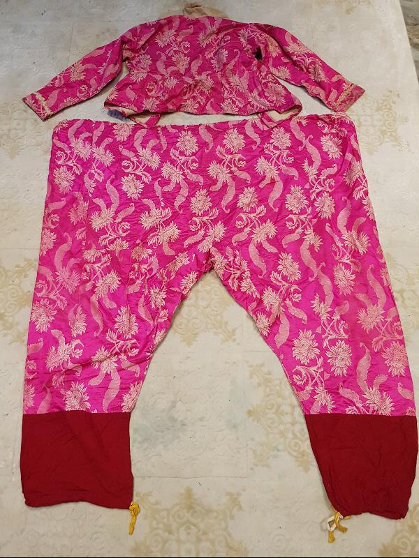 OSMANLI DÖNEMİ ELMASİYE CEPKEN VE ŞALVAR TAKIMI