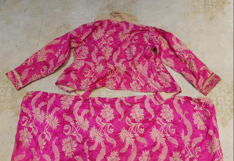 OSMANLI DÖNEMİ ELMASİYE CEPKEN VE ŞALVAR TAKIMI