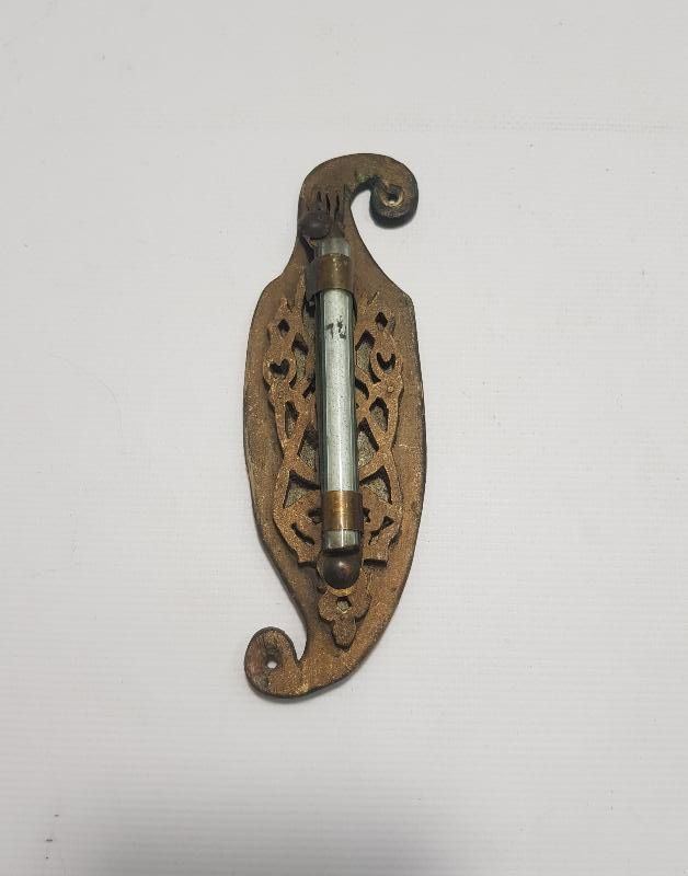 OSMANLI DÖNEMİ İÇİNDE EL YAZMA DUASI BULUNAN AHŞAP MEZUZA