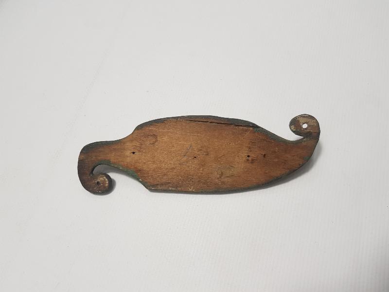 OSMANLI DÖNEMİ İÇİNDE EL YAZMA DUASI BULUNAN AHŞAP MEZUZA