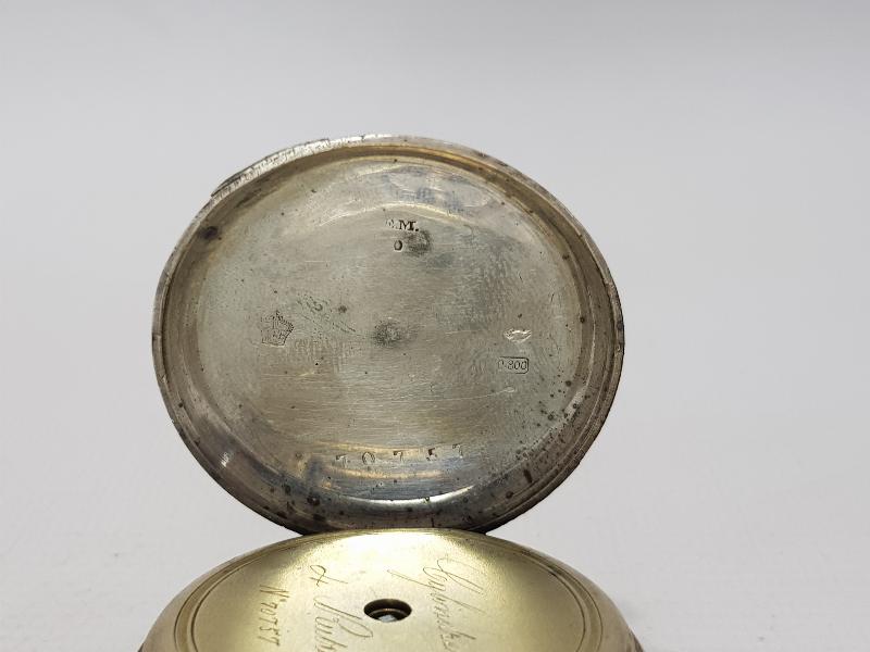 OSMANLI DÖNEMİ KOLEKSİYONLUK GÜMÜŞ CEP SAATİ