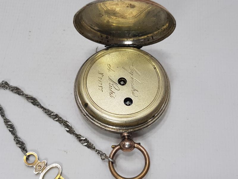 OSMANLI DÖNEMİ KOLEKSİYONLUK GÜMÜŞ CEP SAATİ