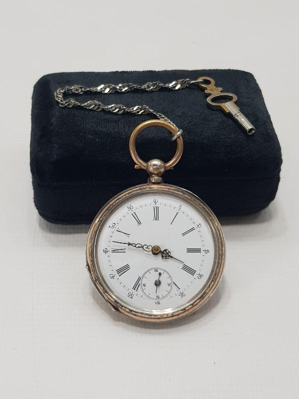 OSMANLI DÖNEMİ KOLEKSİYONLUK GÜMÜŞ CEP SAATİ