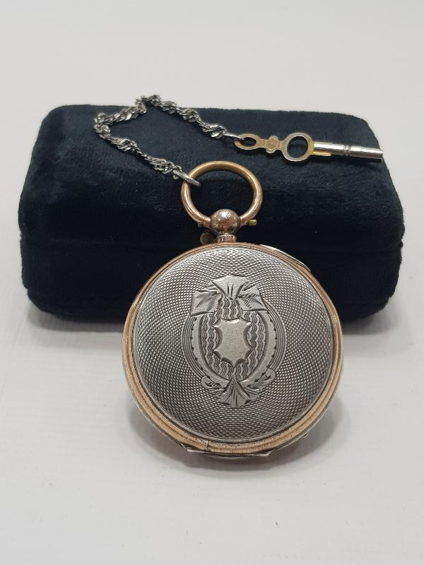 OSMANLI DÖNEMİ KOLEKSİYONLUK GÜMÜŞ CEP SAATİ