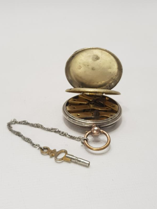 OSMANLI DÖNEMİ KOLEKSİYONLUK GÜMÜŞ CEP SAATİ