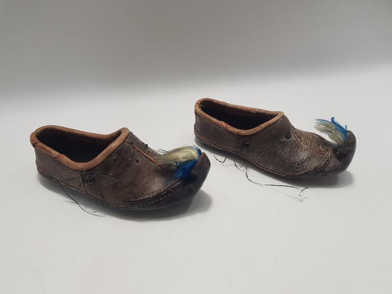 OSMANLI DÖNEMİ ÇOK NADİR, RUM ÇOCUK AYAKKABISI PALİKARYA