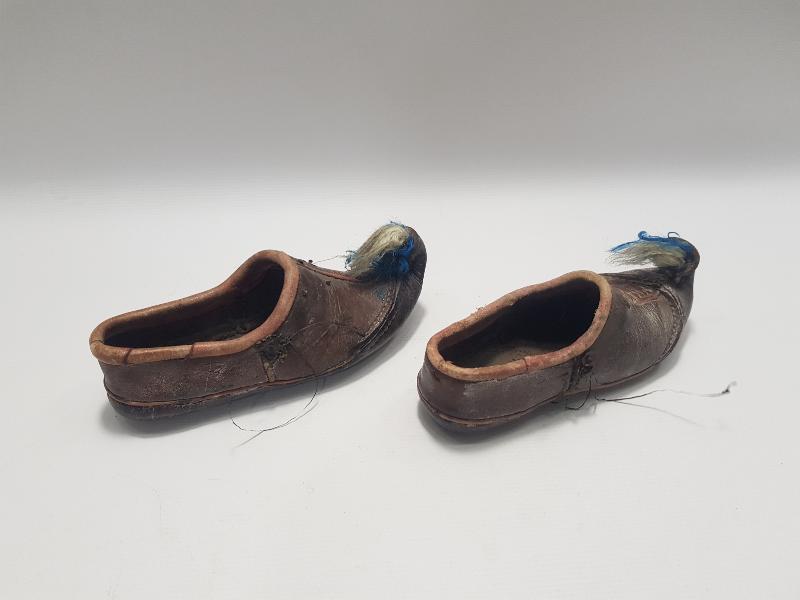 OSMANLI DÖNEMİ ÇOK NADİR, RUM ÇOCUK AYAKKABISI PALİKARYA