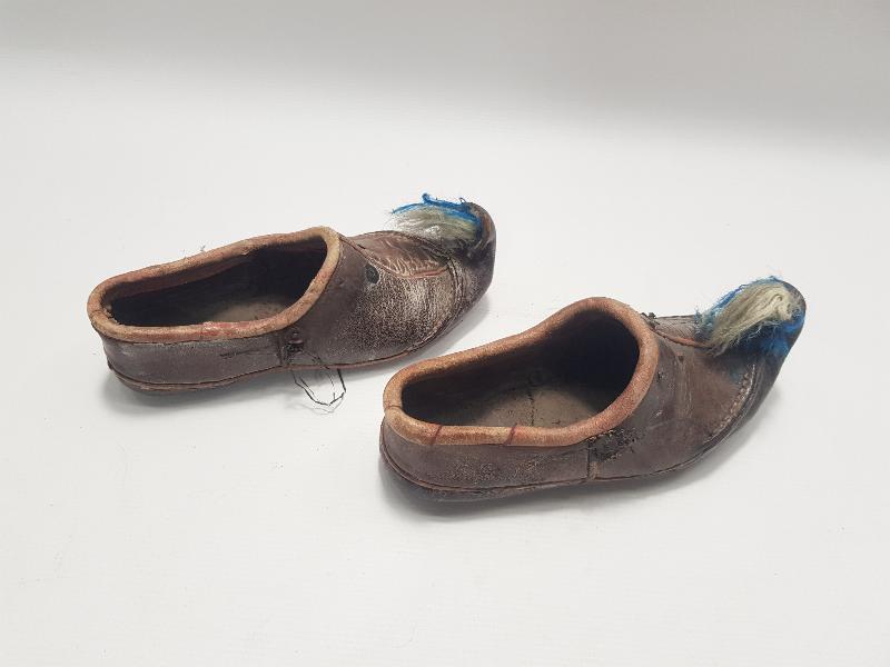 OSMANLI DÖNEMİ ÇOK NADİR, RUM ÇOCUK AYAKKABISI PALİKARYA