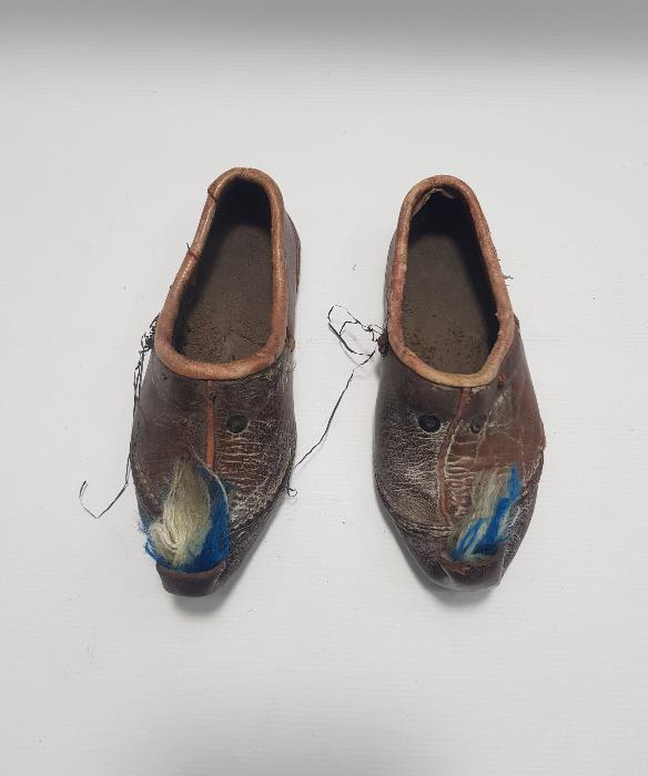 OSMANLI DÖNEMİ ÇOK NADİR, RUM ÇOCUK AYAKKABISI PALİKARYA