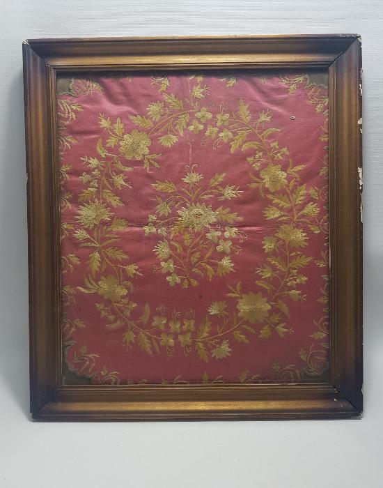 OSMANLI DÖNEMİ RUM İŞİ İPEK PANO