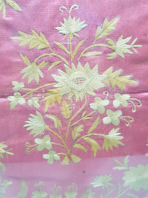 OSMANLI DÖNEMİ RUM İŞİ İPEK PANO