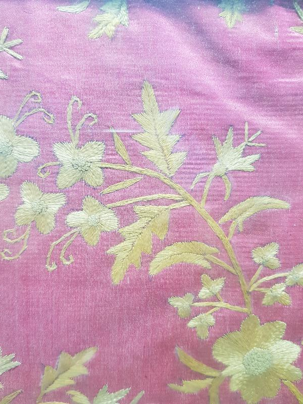 OSMANLI DÖNEMİ RUM İŞİ İPEK PANO