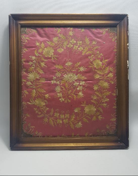 OSMANLI DÖNEMİ RUM İŞİ İPEK PANO