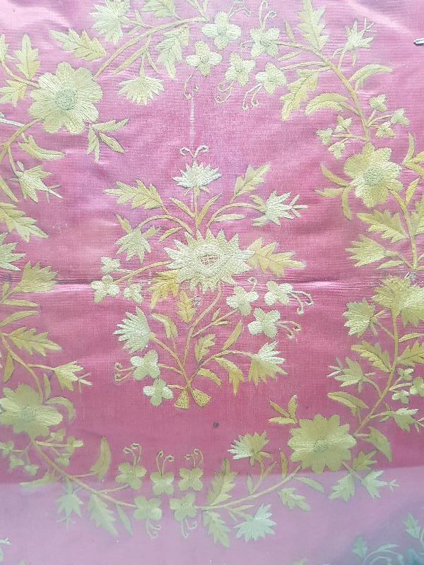 OSMANLI DÖNEMİ RUM İŞİ İPEK PANO