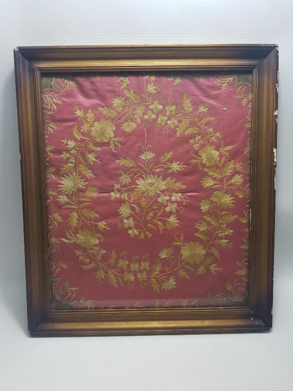 OSMANLI DÖNEMİ RUM İŞİ İPEK PANO