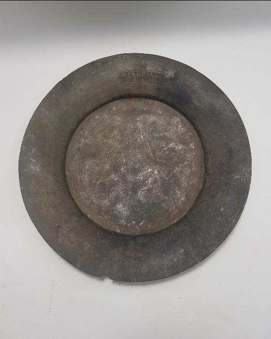 OSMANLI DÖNEMİ ÜZERİ ERMENİCE YAZILI BAKIR LENGER