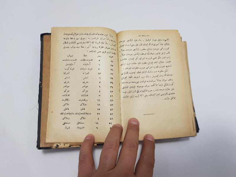 OSMANLICA İKİ KİTAP BİR ARADA: TOPOĞRAFYA & MALUMATI KANUNİYE