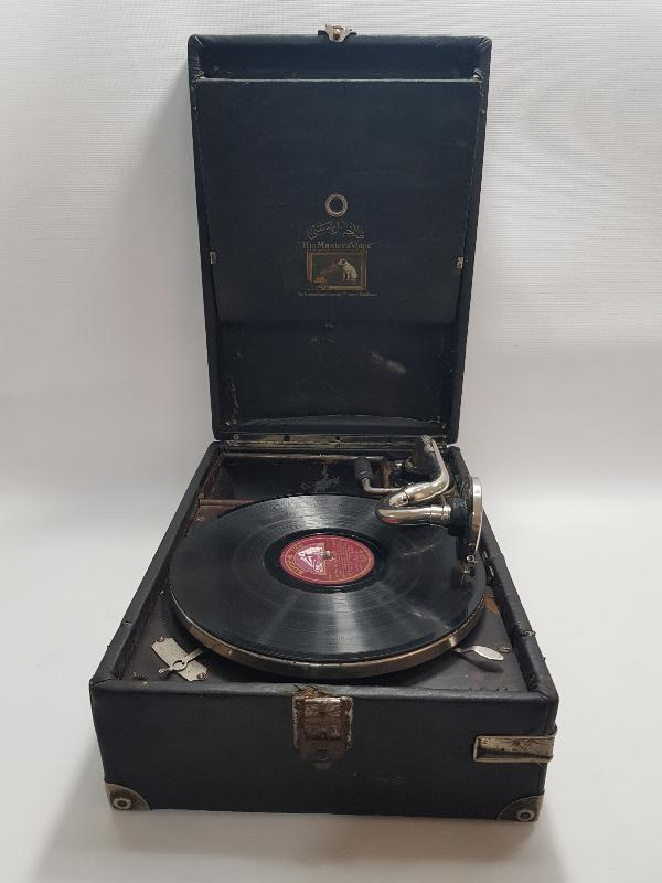 OSMANLICA SAHİBİNİN SESİ YAZILI GRAMOFON